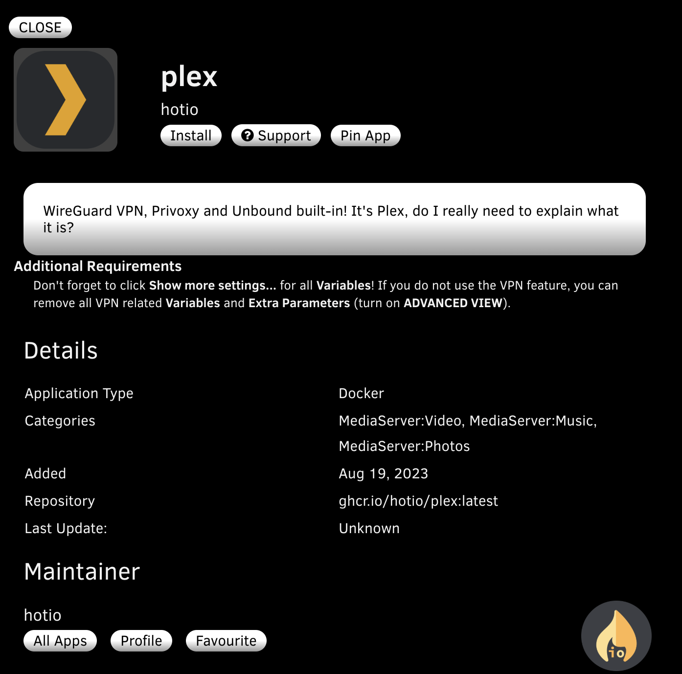 アプリケーション タイルの例