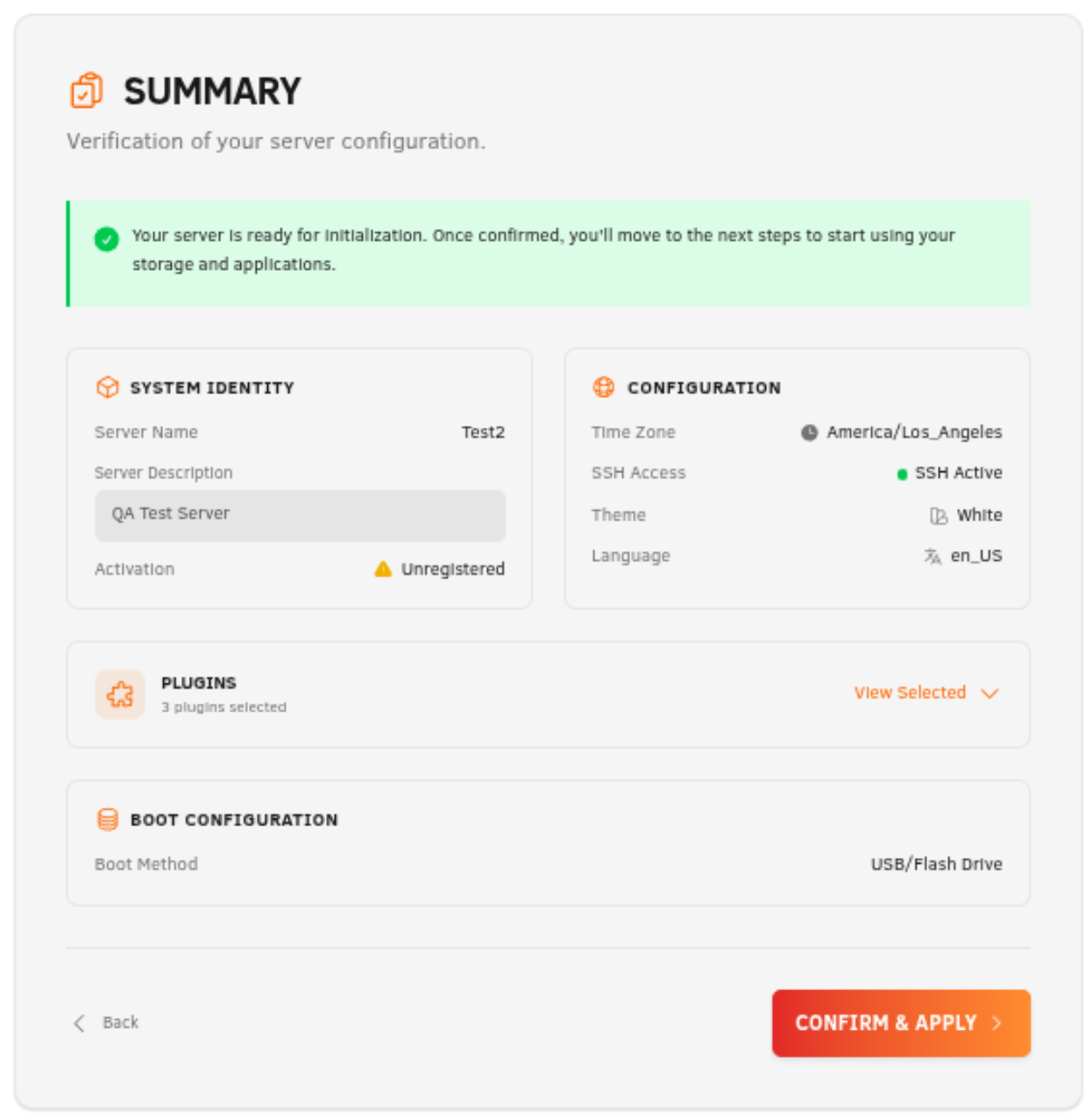 ステップ5: 概要